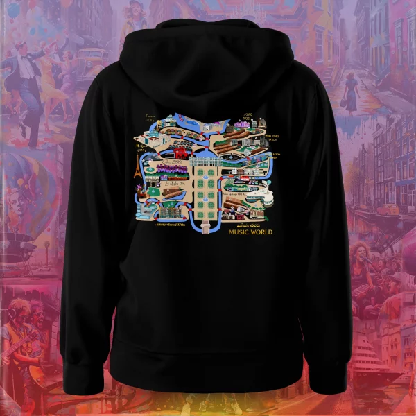 Legacy Zipper Hoodie – Black Edition - Image 3